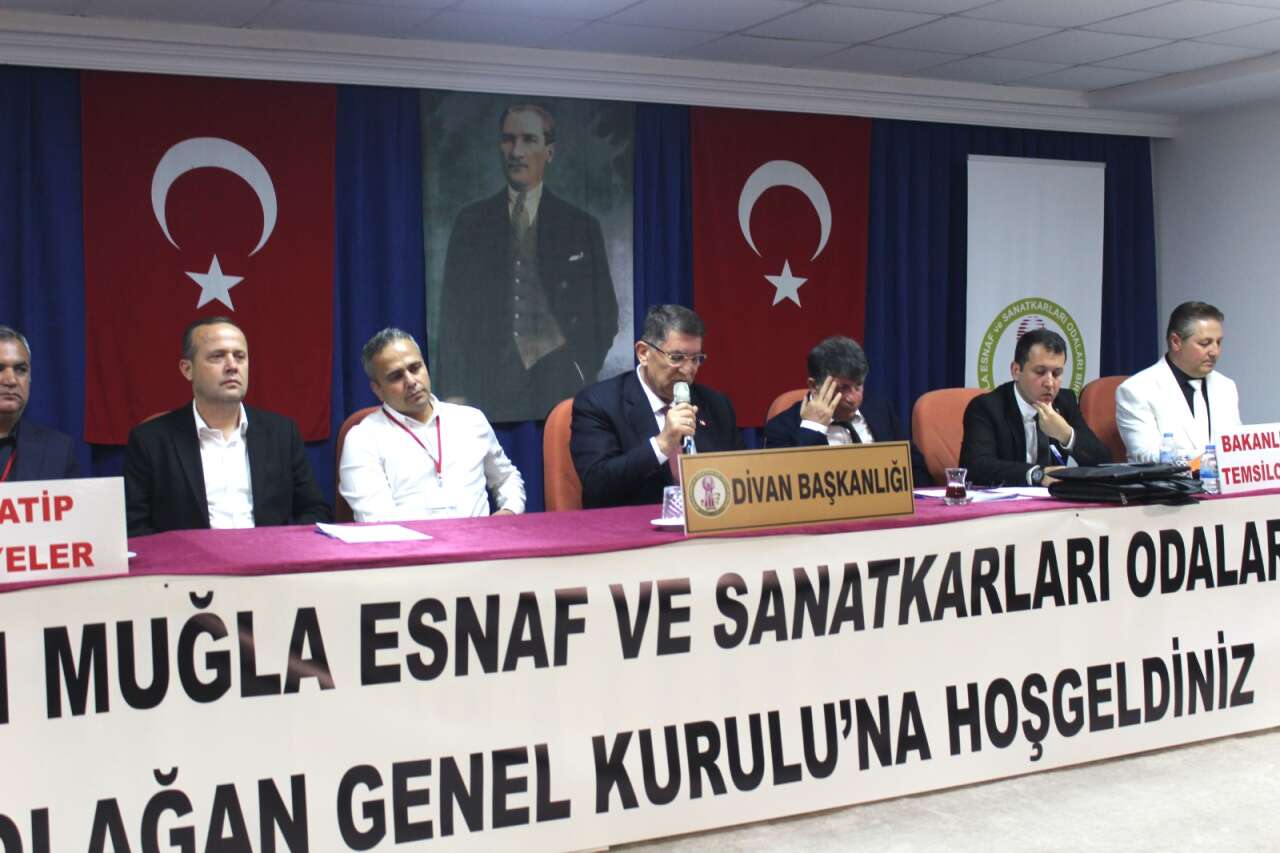 Muğla Esnaf ve Sanatkarlar Odaları Birliği Başkanlığında Şükrü Ayyıldız Güven Tazeledi 2